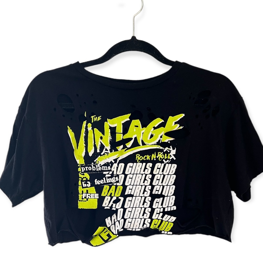 FASHION NOVA | Preloved Rock & Roll The Vintage Top | Size L